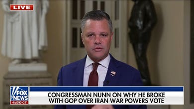 GOP congressman breaks with party on Iran war powers vote