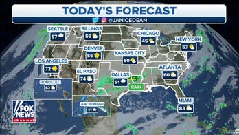 National weather forecast for November 3