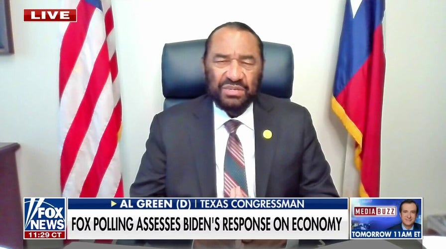 Rep. Al Green on Biden's handling of the economy: 'He's a sure hand'