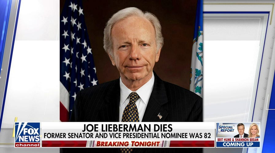 Former senator and vice presidential nominee Joe Lieberman dies at 82