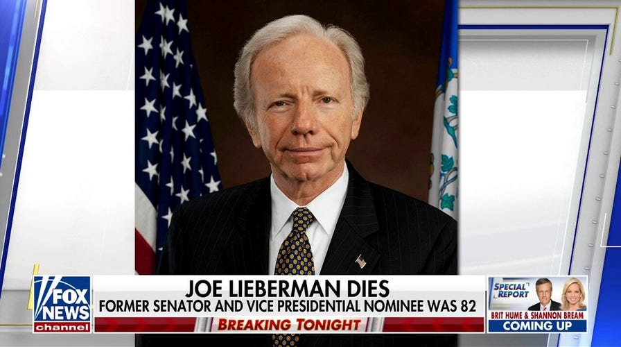 Former senator and vice presidential nominee Joe Lieberman dies at 82