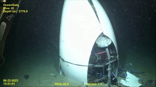 Titan submersible wreckage seen on ocean floor in new video - Fox News