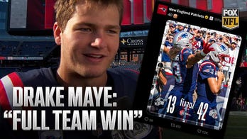 Drake Maye says Patriots’ defense “balled out,” praises connection with Stefon Diggs