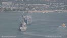 Navy ships nearly collide in San Diego Bay