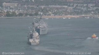 Navy ships nearly collide in San Diego Bay - Fox News