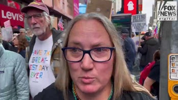 Anti-Trump protesters in NYC explain why took to the streets against the president