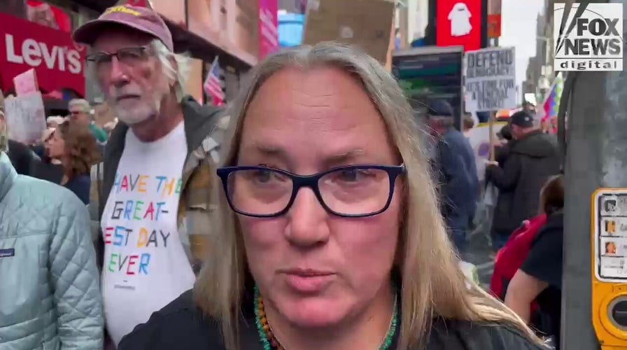 Anti-Trump protesters in NYC explain why they took to the streets against the president