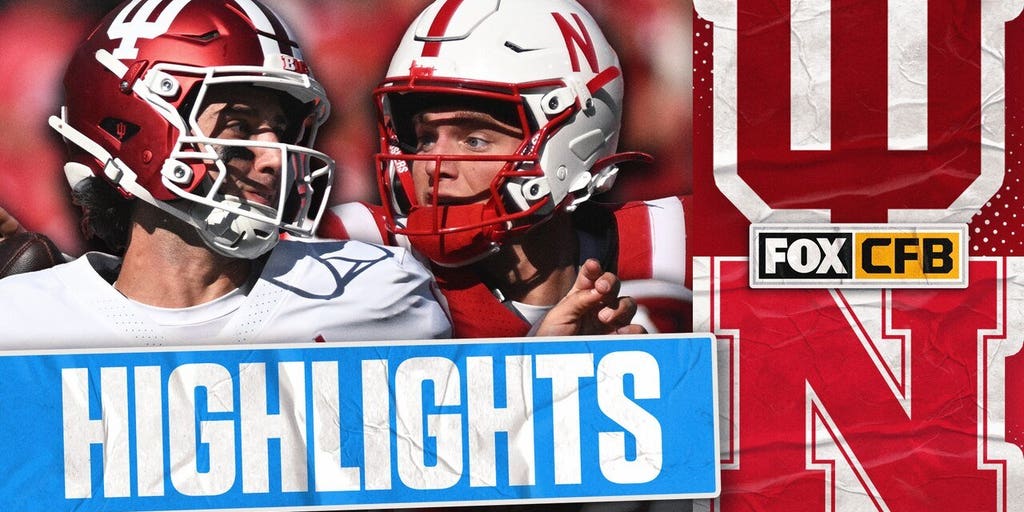 No. 7 Indiana Hoosiers vs Nebraska Cornhuskers Highlights 🏈 FOX College Football
