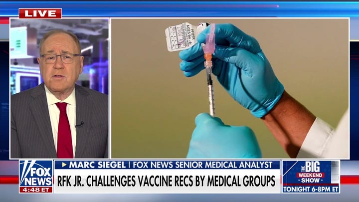 Dr. Marc Siegel agrees with RFK Jr. that big pharma plays a role in which vaccines are prominent.