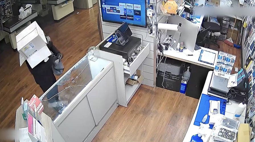 CrimeCam 24/7: Some criminals think outside the box, this one committed the crime inside it