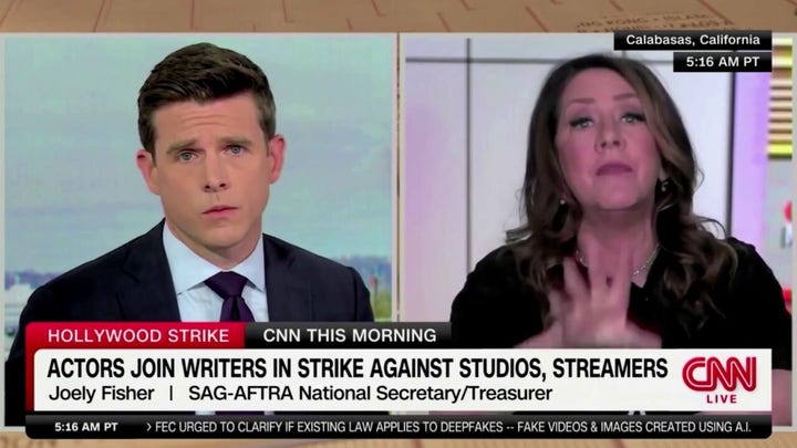 Disney CEO Bob Iger blasted by striking Hollywood actress and SAG union rep: 'It's bulls--t!'