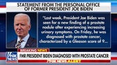 Joe Biden diagnosed with prostate cancer