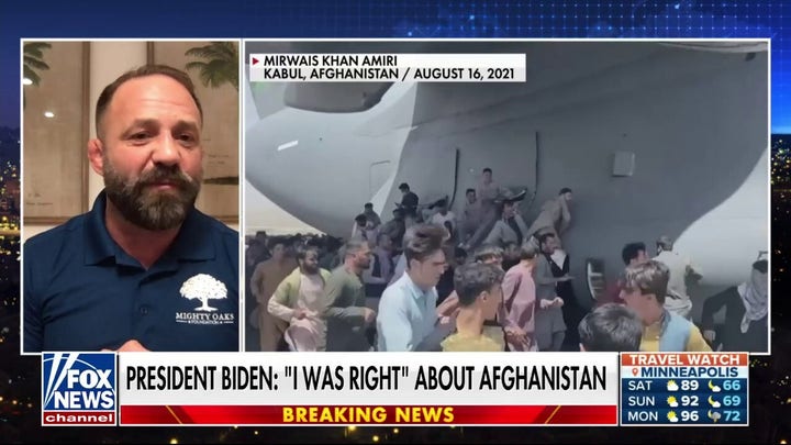 We shouldn’t have left Afghanistan: Chad Robichaux