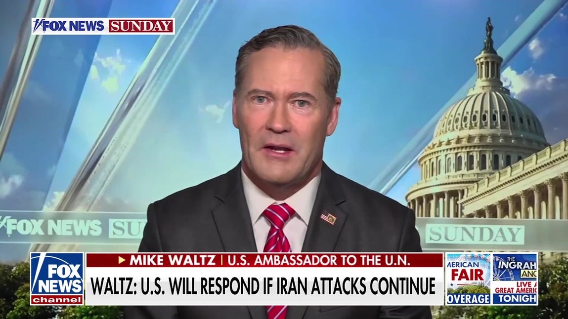 Mike Waltz warns US will respond if Iran attacks continue in Strait of Hormuz