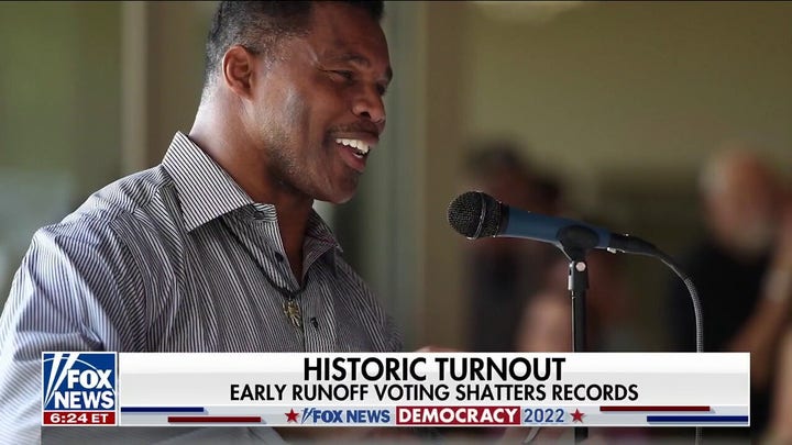 Walker and Warnock face final sprint in Georgia runoff election