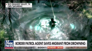 Border Patrol agent saves migrant child from near drowning, video shows