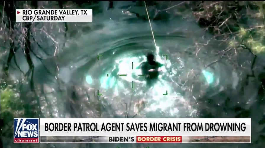 Texas Border Patrol agent saves migrant child from drowning