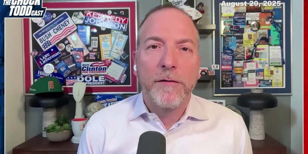 Chuck Todd claims Putin made a 'huge miscalculation' by not giving Trump a 'win' at Alaska summit