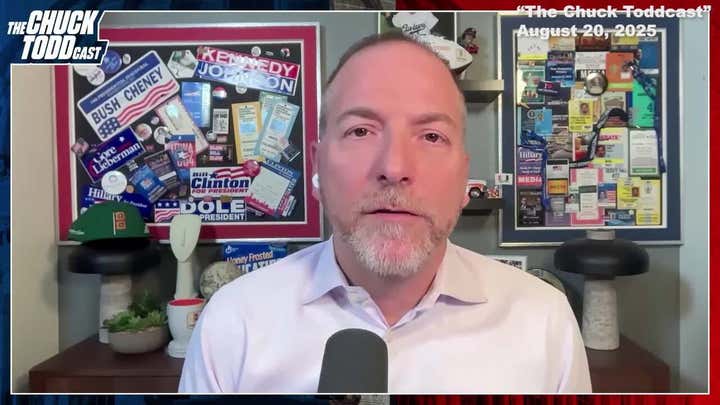 Chuck Todd says Putin made a 'huge miscalculation' by not giving Trump a 'win' at Alaska summit