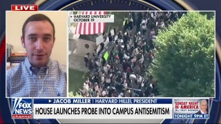 Antisemitism is a 'driving force' in a lot of the pro-Palestinian activism going on, says Harvard student Jacob Miller - Fox News