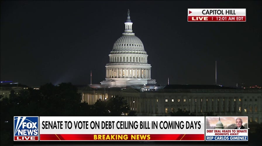 Senate Could Vote On Debt Ceiling Deal As Early As Thursday Night ...