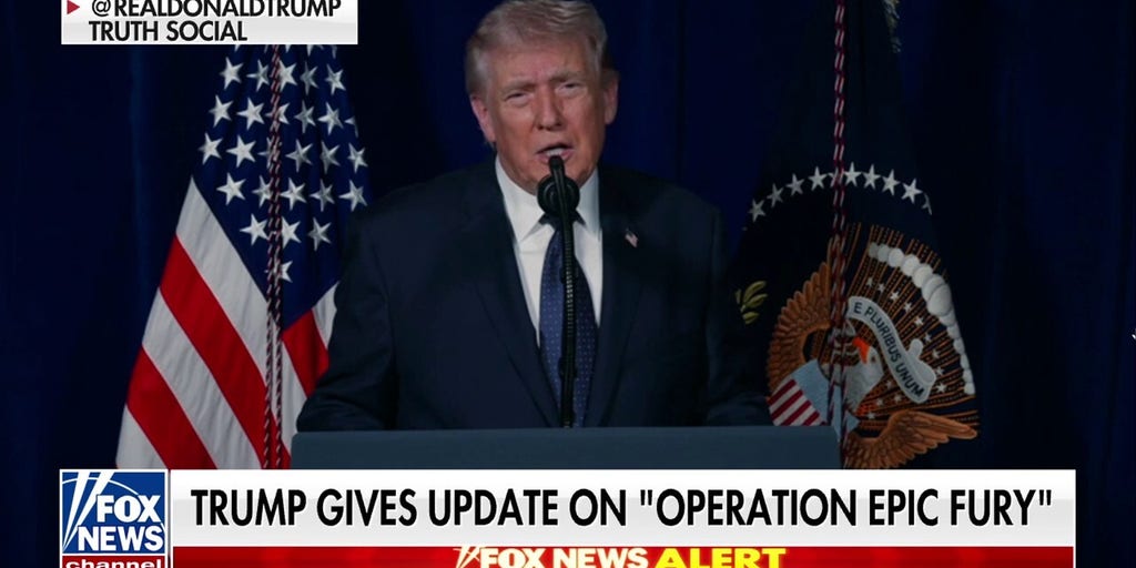 Trump calls Iran strikes 'right' and 'necessary'