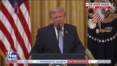 President Trump says China engaged in activities to undermine his first admin