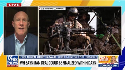 Vice Admiral Robert Harward praises strategy driving Iran to the table: 'They need to survive'
