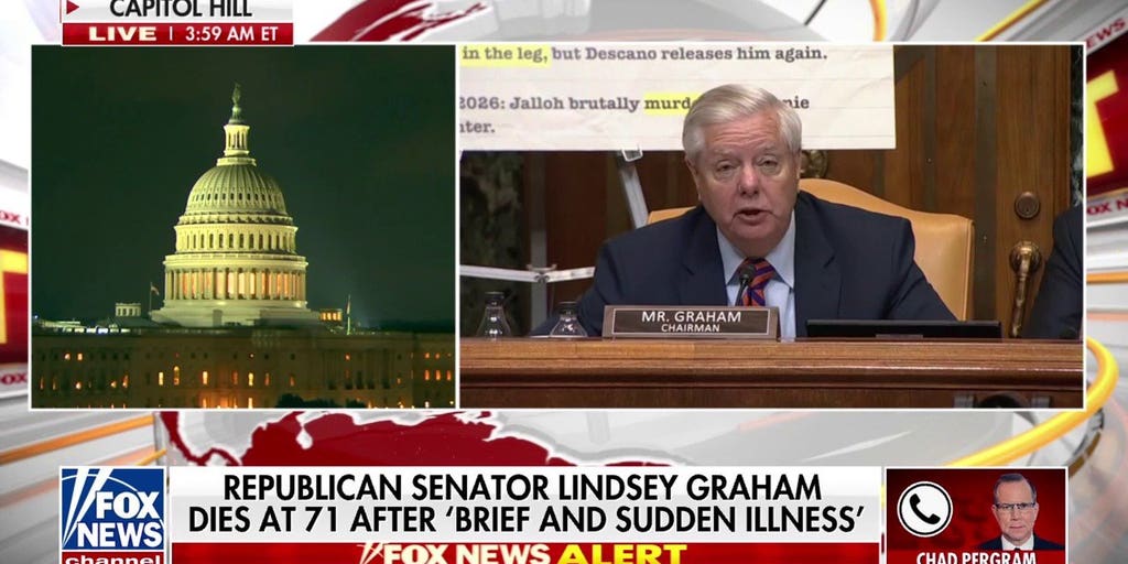 Longtime South Carolina Sen Lindsey Graham dies after 'brief and sudden illness'