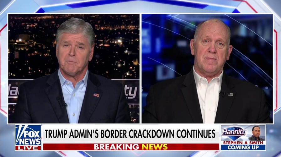  Trump 'border czar' Tom Homan: ICE is arresting public safety threats every day
