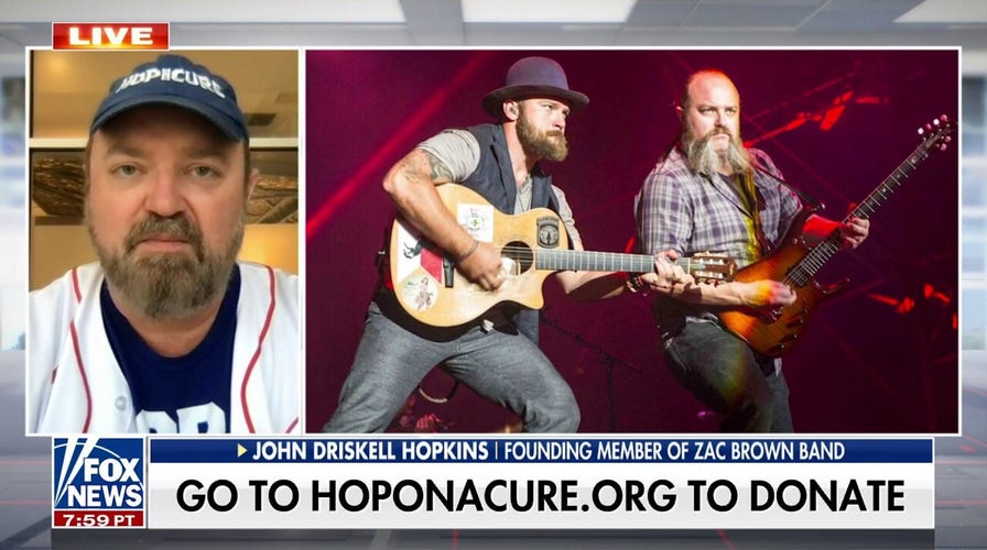 Zac Brown Band hosts ALS benefit concert, founding member diagnosed