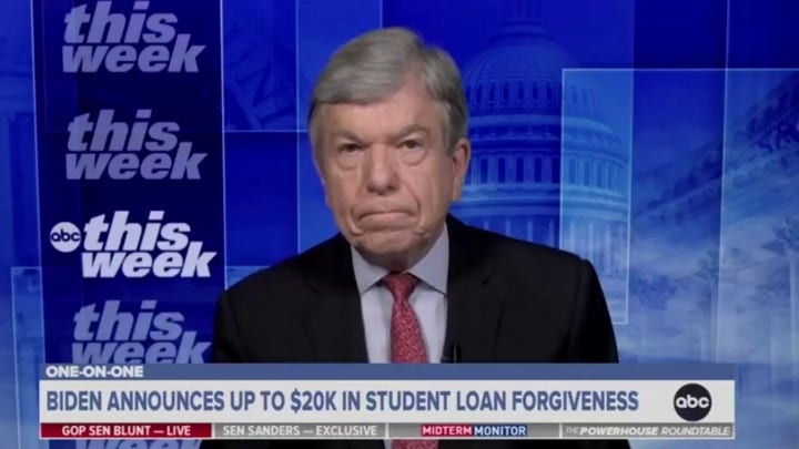 GOP senator pushes back on claim Biden's student loan handout won't impact inflation: 'Most economists are wrong'