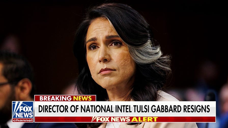 Tulsi Gabbard is resigning as director of national intelligence