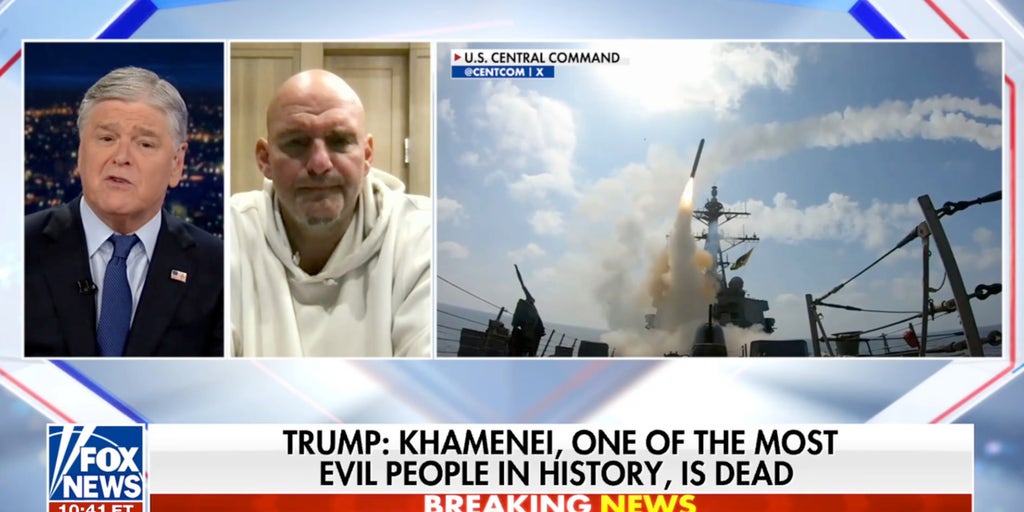 Sen John Fetterman: I'm proud to stand with President Trump and Israel