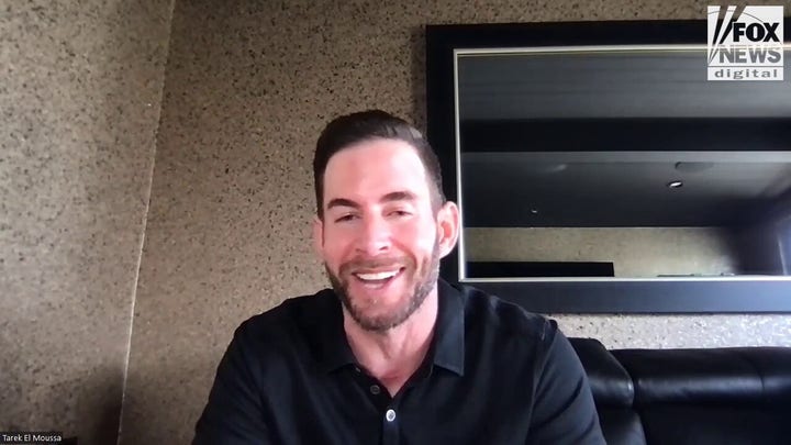 Tarek El Moussa on how life has been with his new baby and blended family.