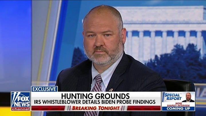 IRS whistleblower: Biden-appointed DC prosecutor rebuffed Hunter charges