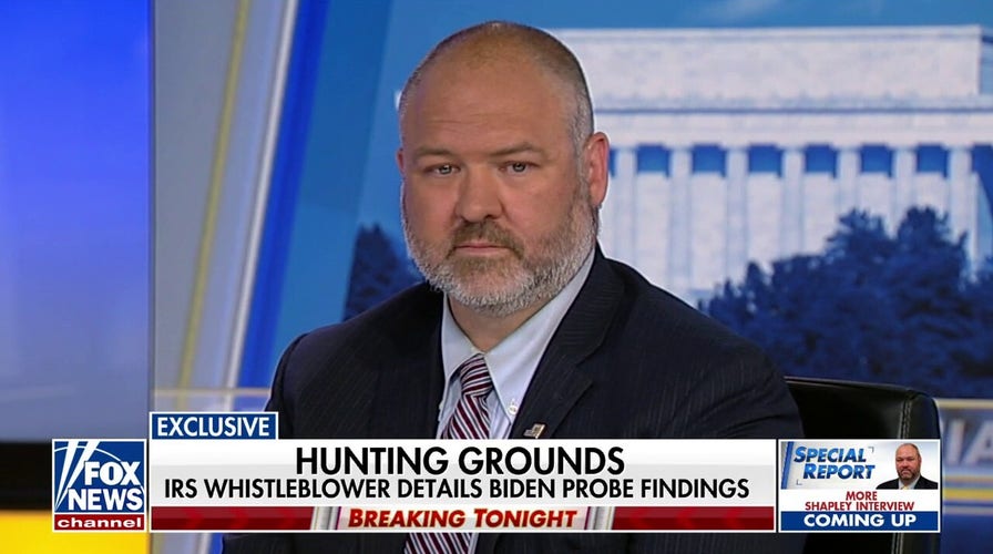 IRS whistleblower says Biden-appointed DC prosecutor rebuffed Hunter charges