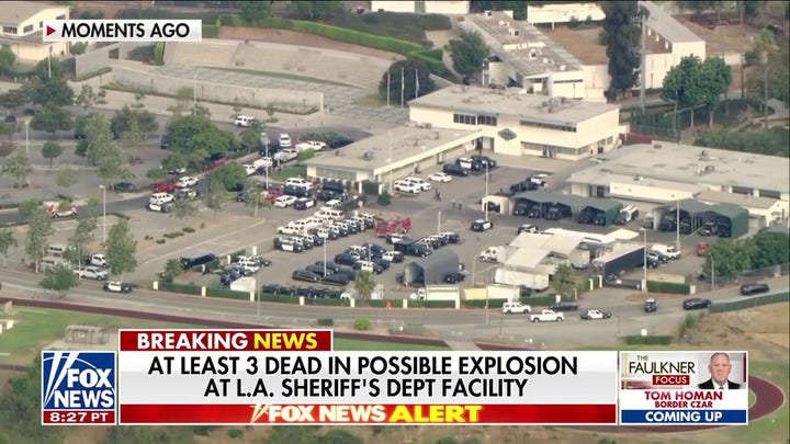 At least 3 dead in possible explosion at L.A. sheriff's facility