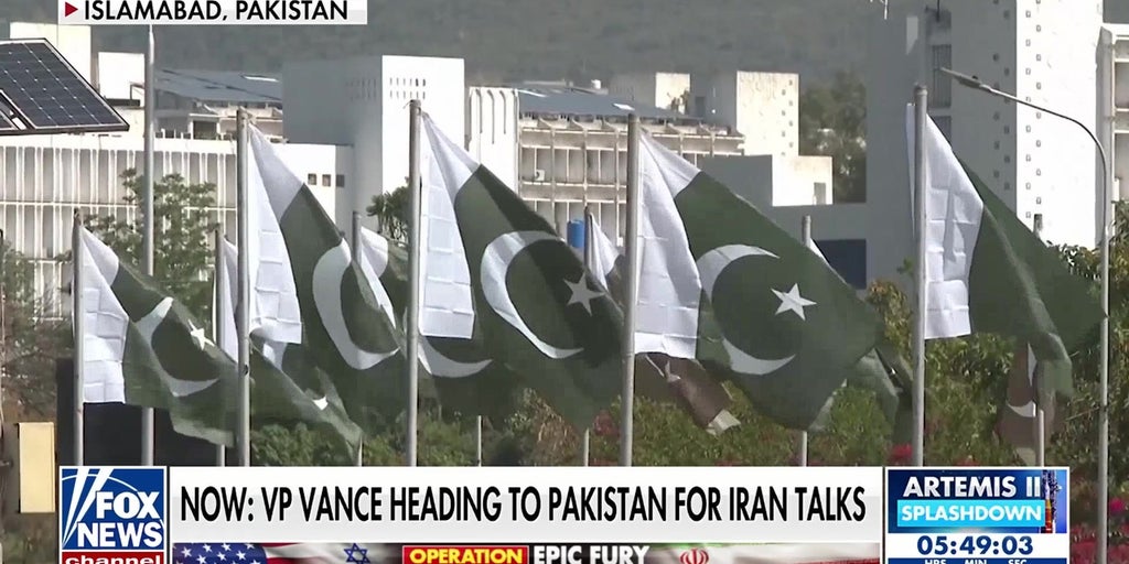Vice President JD Vance heads to Pakistan for Iran talks