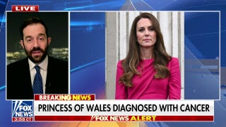 Kate Middleton reveals cancer diagnosis: Royal expert says some people should be 'ashamed' - Fox News
