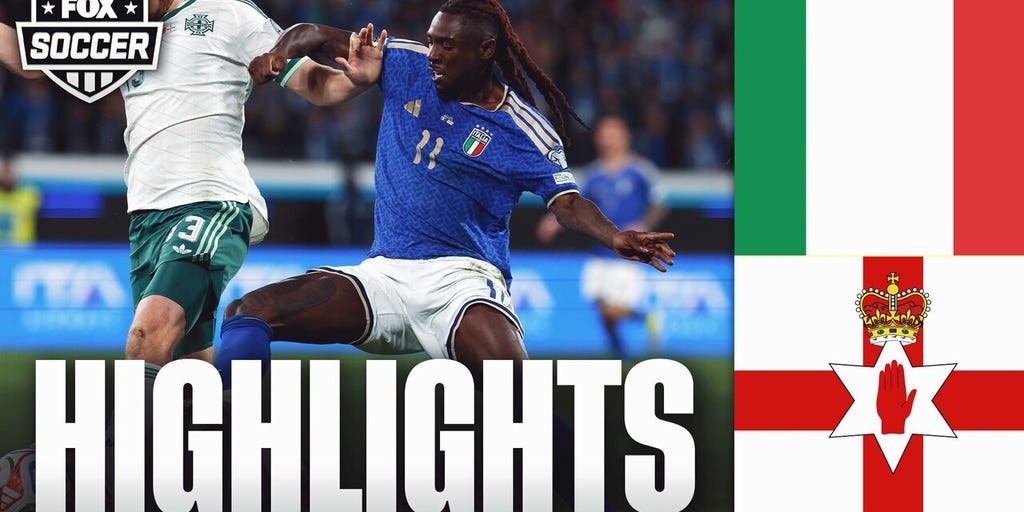 Italy vs. Northern Ireland | FIFA World Cup 2026™ UEFA Qualifiers Highlights ⚽️ FOX Soccer