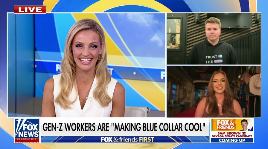 Gen Z workers 'Making Blue Collar Cool' on social media
