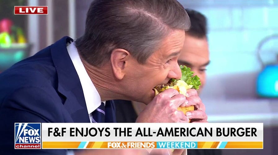 Griff Jenkins joins Fox & Friends Weekend with an all-American Burger