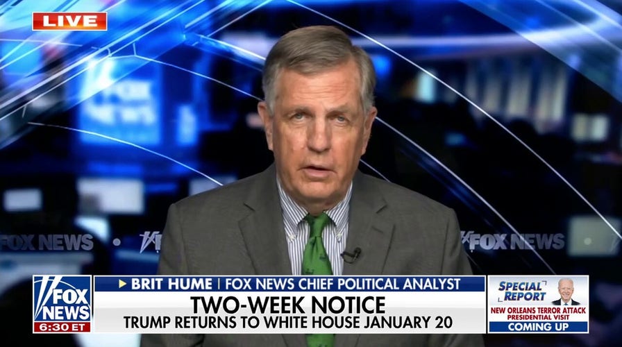 Brit Hume calls Trump’s comeback the 'most extraordinary political story’