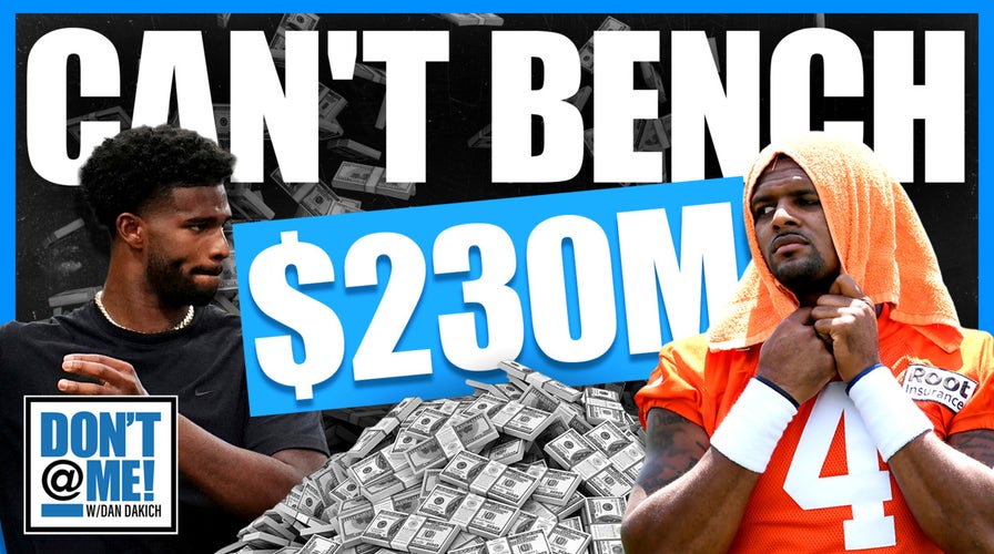 DeShaun Watson & Shedeur Sanders Are Going To DOOM The Cleveland Browns | Don't @ Me w/ Dan Dakich