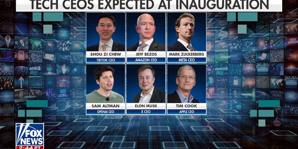 Big Tech expected at Trump inauguration after donating to inauguration fund