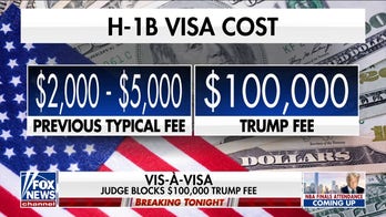 Federal judge blocks Trump's H-1B visa fee