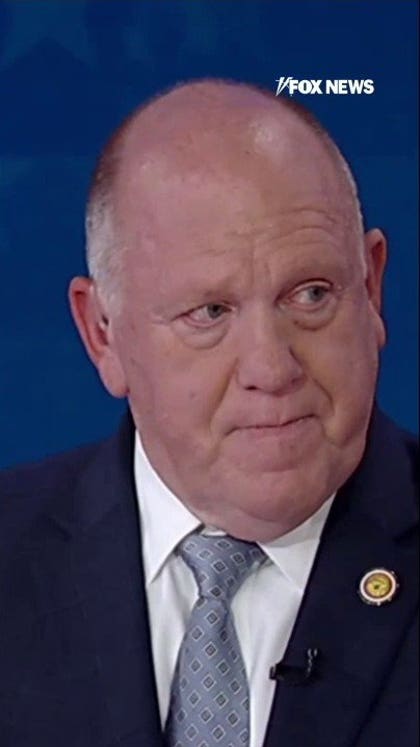 Tom Homan: Democrats want to turn the public against ICE