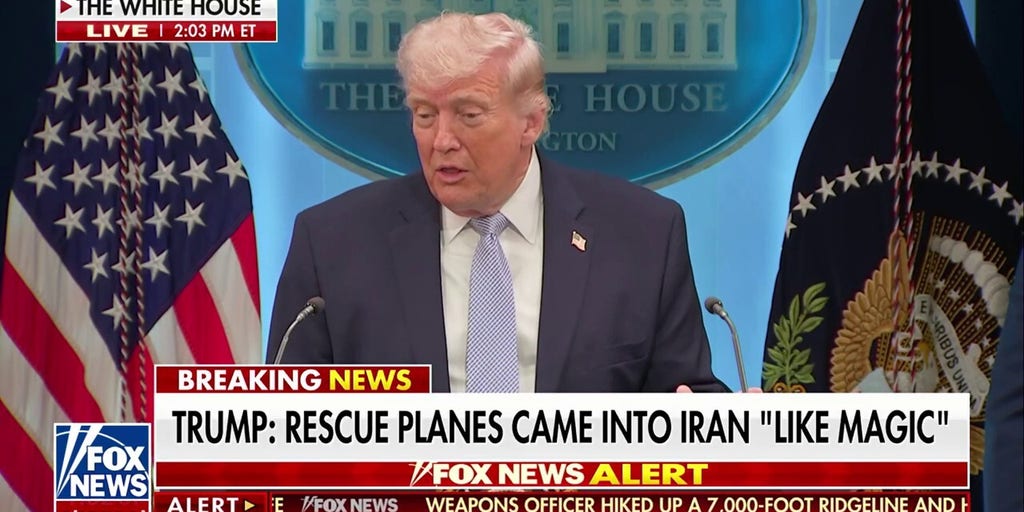 Trump: Not everybody was on board with weekend operation to save US airman