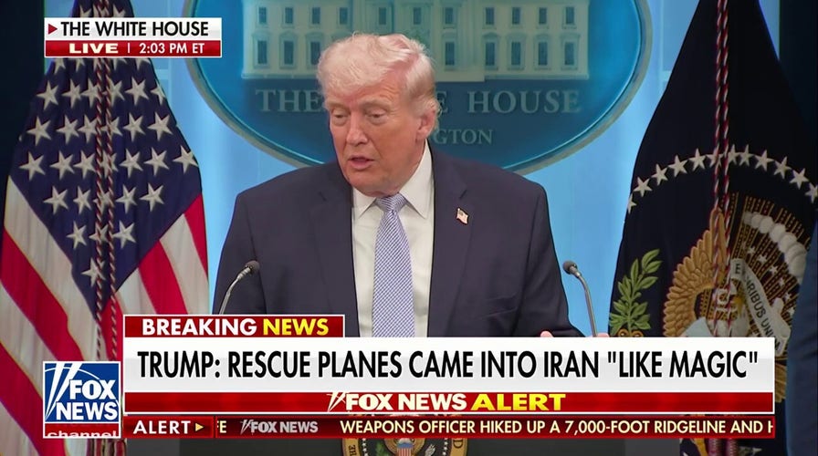 Trump: Not everybody was on board with weekend operation to save US airman